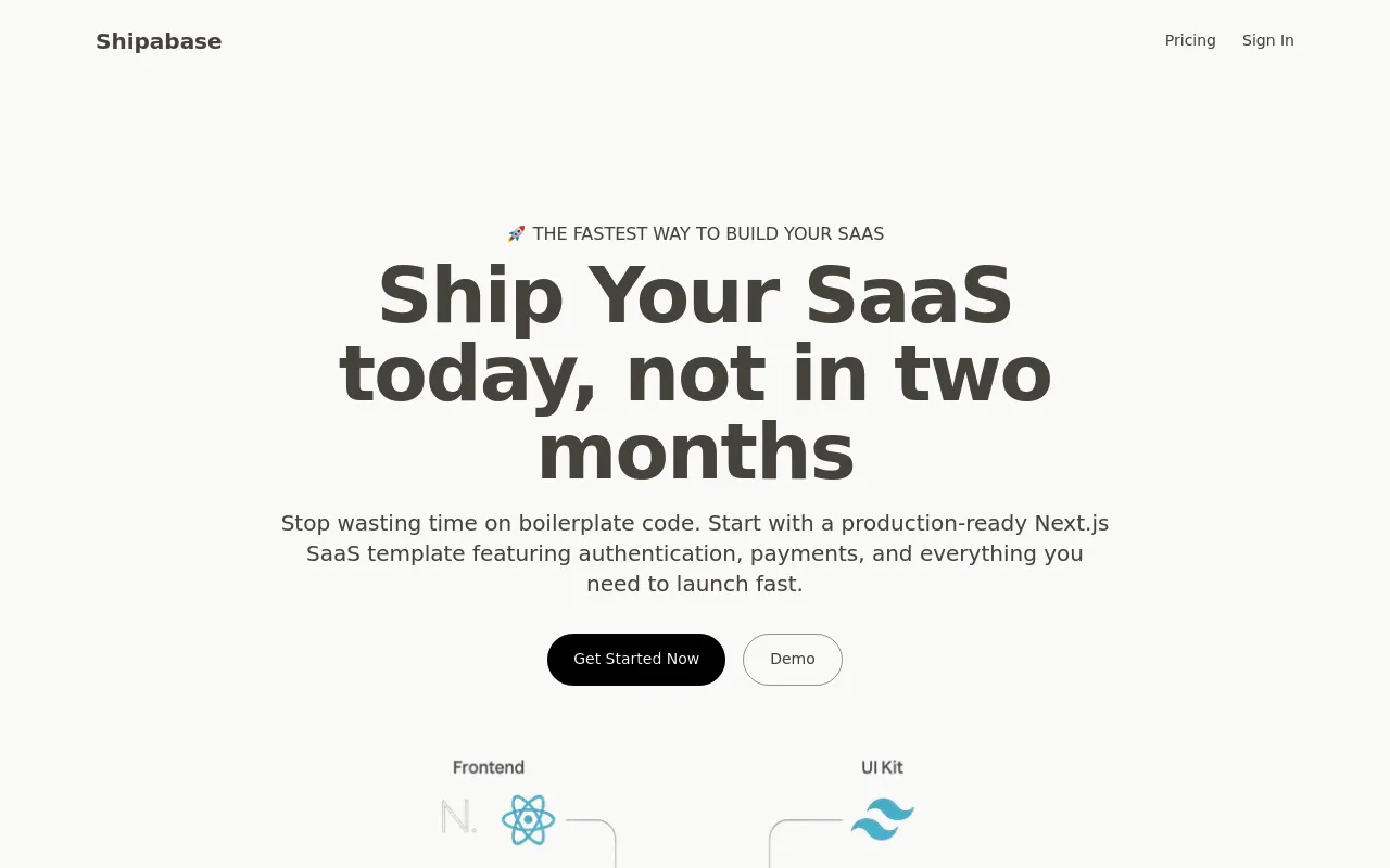 Shipabase screenshot